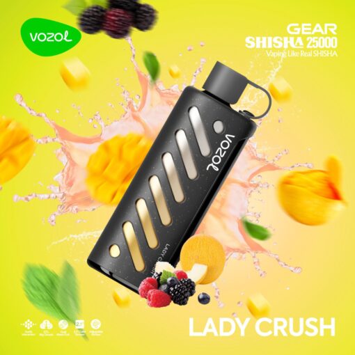 Vozol Gear Shisha 25000 Puffs Lady Crush