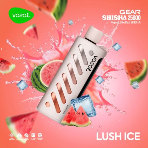 Vozol Gear Shisha 25000 Puffs Liush Ice