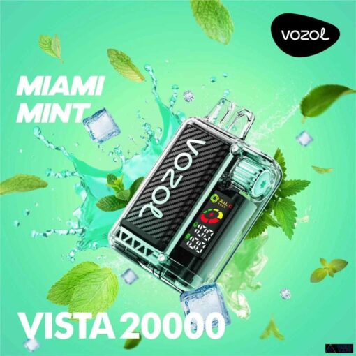 Vozol Vista Miami Mint 20000 Puffs Disposable Vape Price