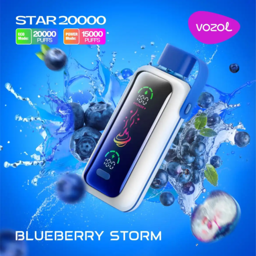 Vozol Star Blueberry Storm 20000 Puffs