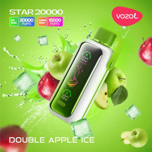 Vozol Star Double Apple Ice 20000 Puffs
