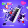 Vozol Star Mixed Berries 20000 Puffs