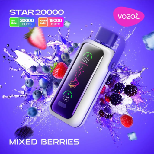 Vozol Star Mixed Berries 20000 Puffs