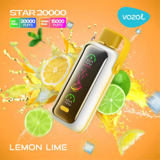 Vozol Star Lemon Lime 20000 Puffs